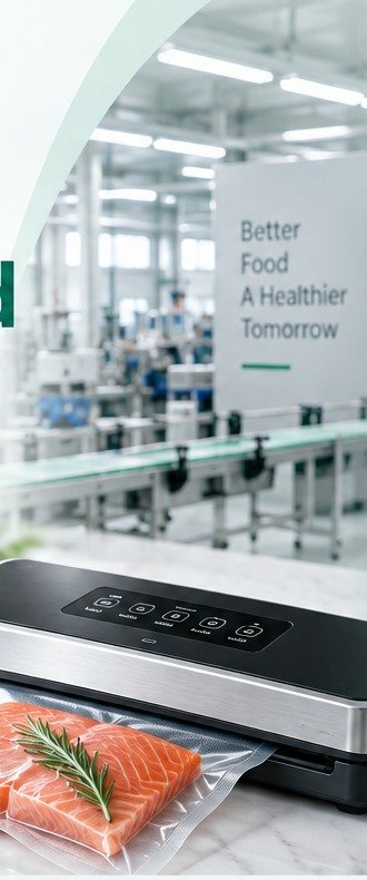 EverFresh vacuum sealer on a production line